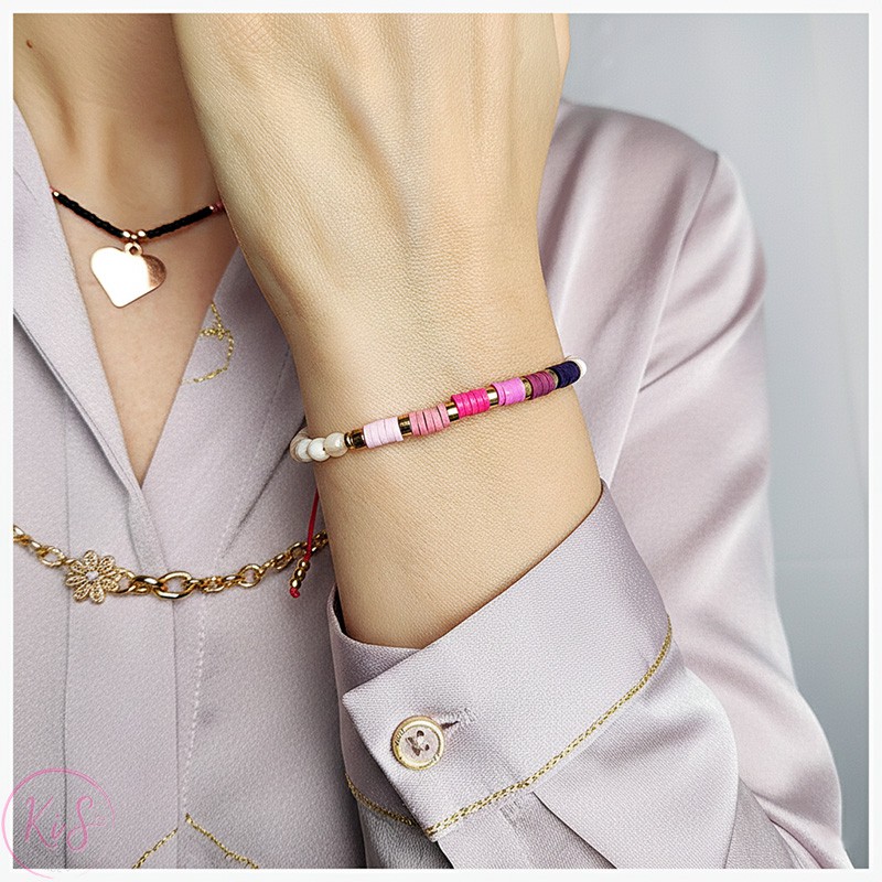 BRANSOLETKA Z KORALIKÓW KiS APATE