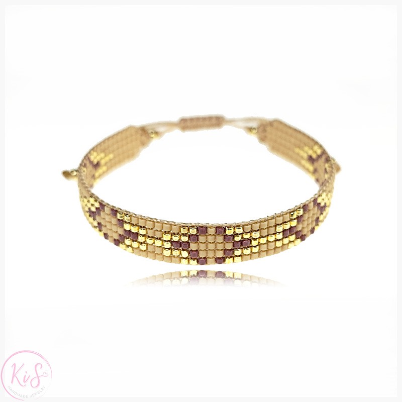 KiS STYLOWA BERA - BRANSOLETKA TKANA