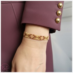 KiS STYLOWA BERA - BRANSOLETKA TKANA