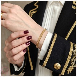 KIS AMBER - PLECIONKA Z KORALIKÓW