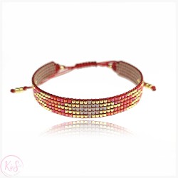 KiS CORALINA - BRANSOLETKA TKANA