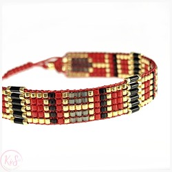 KiS RUSTICA - BRANSOLETKA Z KORALIKÓW