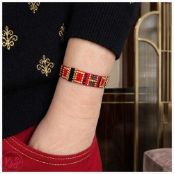 KiS RUSTICA - BRANSOLETKA TKANA