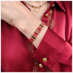 KiS RUSTICA - BRANSOLETKA Z KORALIKÓW