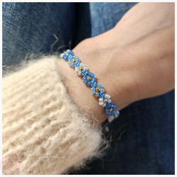 KiS NIEZAPOMINAJKA - BRANSOLETKA Z KORALIKÓW