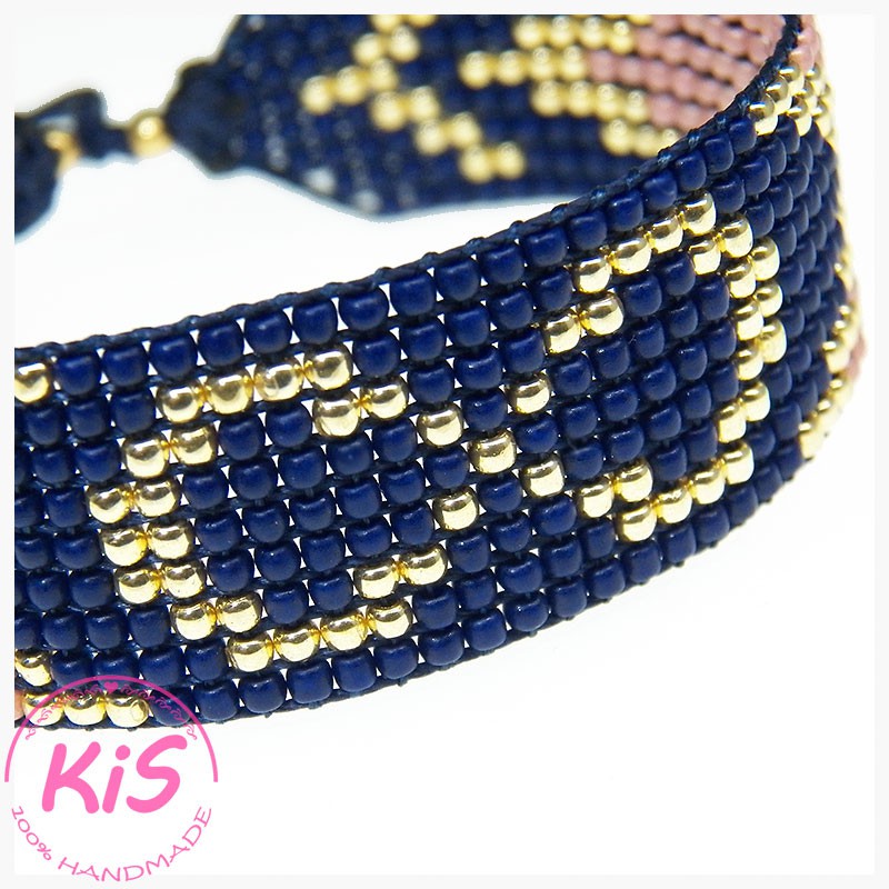 BRANSOLETKA TKANA KiS BLUE INFINITY BRANSOLETKA TKANA KiS BLUE INFINITY