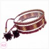 ZESTAW BRANSOLETEK KiS LIGHT CHERRY