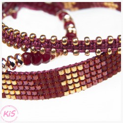 ZESTAW BRANSOLETEK KiS LIGHT CHERRY