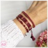 ZESTAW BRANSOLETEK KiS LIGHT CHERRY