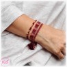 ZESTAW BRANSOLETEK KiS LIGHT CHERRY
