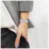 BRANSOLETKA TKANA KiS LETNIE BLUE