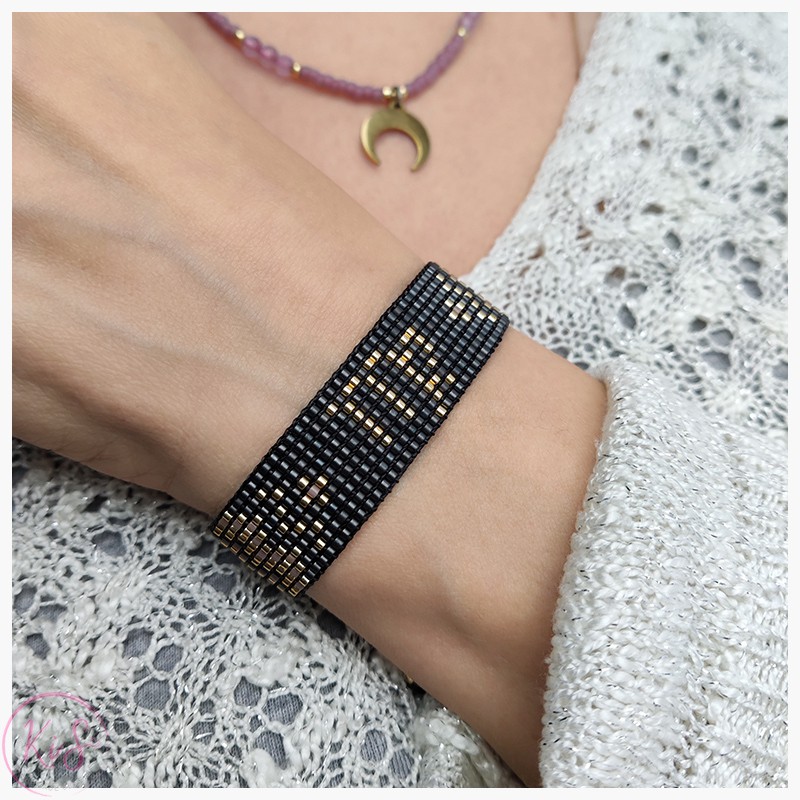 BRANSOLETKA TKANA KiS ZODIAK PANNA BRANSOLETKA TKANA KiS ZODIAK PANNA